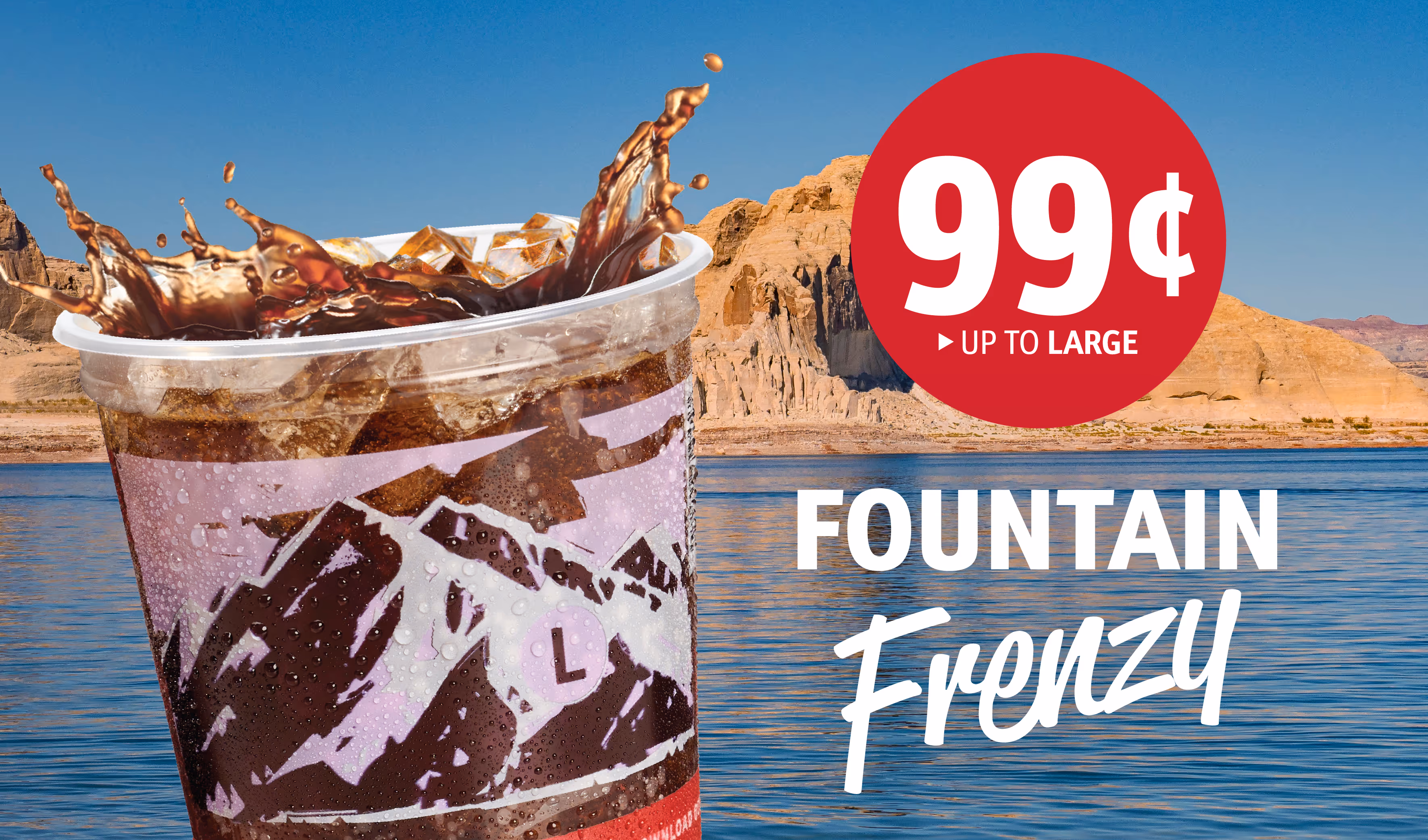 Fountain Frenzy! 99¢ Large Fountain Drinks at Maverik
