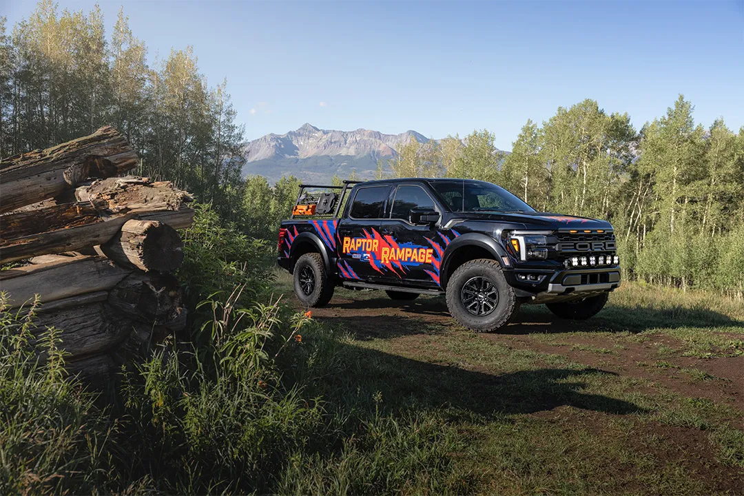Raptor Rampage prize vehicle exterior
